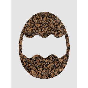 Pskeg i restkork og genbrugsmaterialer - variant 10