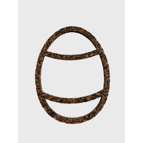 Pskeg i restkork og genbrugsmaterialer - variant 11