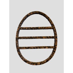 Pskeg i restkork og genbrugsmaterialer - variant 13