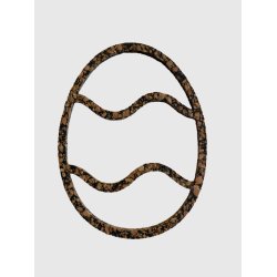 Pskeg i restkork og genbrugsmaterialer - variant 2