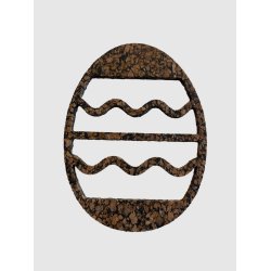 Pskeg i restkork og genbrugsmaterialer - variant 4