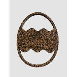 Pskeg i restkork og genbrugsmaterialer - variant 5