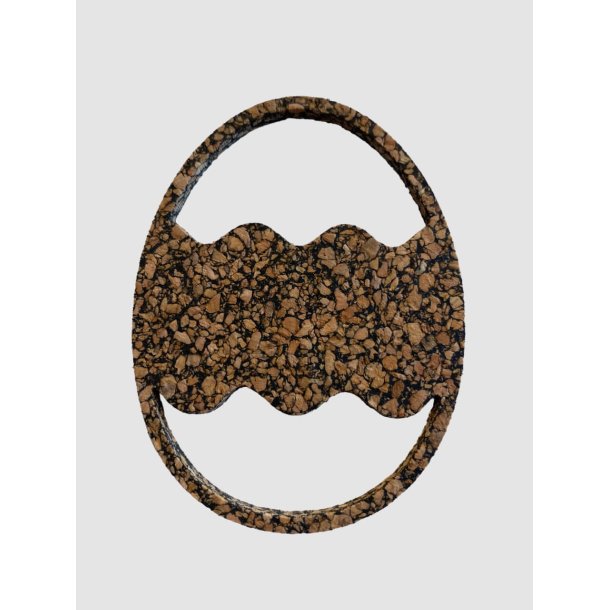 Pskeg i restkork og genbrugsmaterialer - variant 5