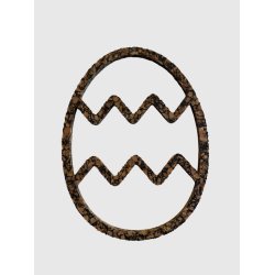 Pskeg i restkork og genbrugsmaterialer - variant 8