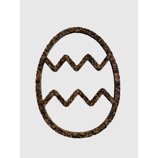 Pskeg i restkork og genbrugsmaterialer - variant 8