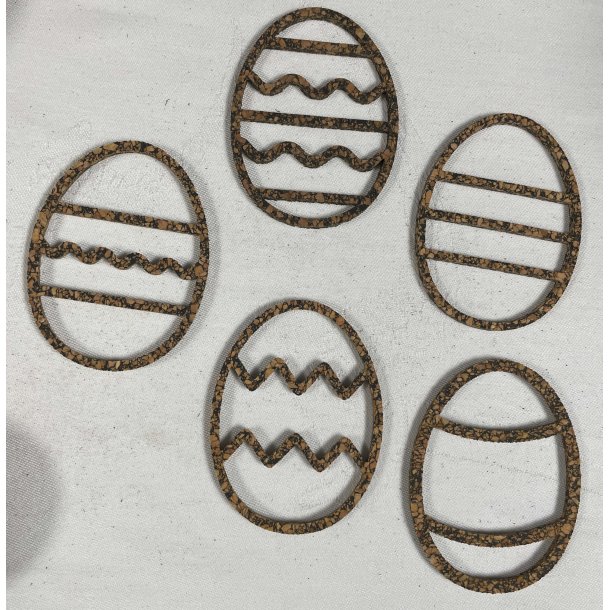 P�ske�g i restkork og genbrugsmaterialer - sampak 2