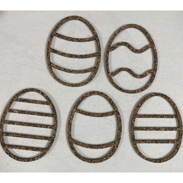 P�ske�g i restkork og genbrugsmaterialer - sampak 1