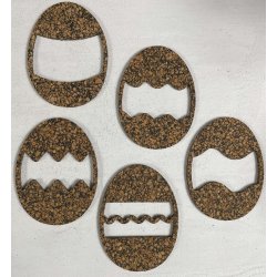 P�ske�g i restkork og genbrugsmaterialer - sampak 4