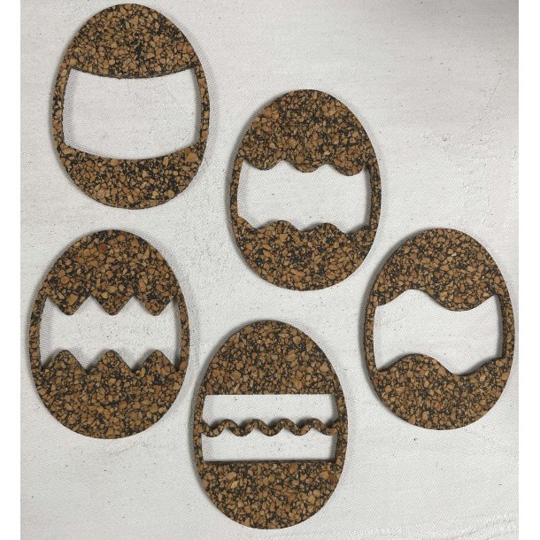 P�ske�g i restkork og genbrugsmaterialer - sampak 4