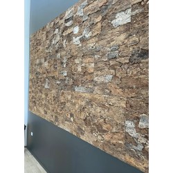 Korkplade til v�g, dekorativ og lydisolerende