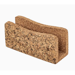 Servietholder i kork med naturm�nster