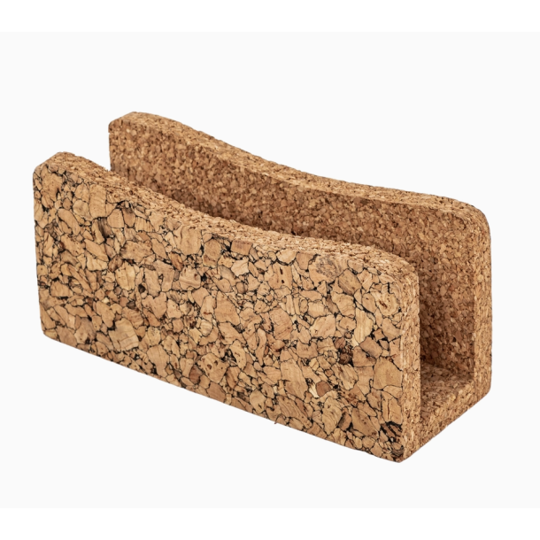 Servietholder i kork med naturm�nster