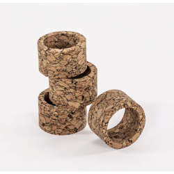 Servietring i kork med naturm�nster