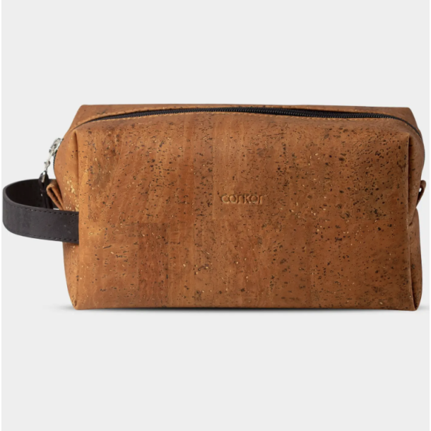 Toilettaske i kork til ham