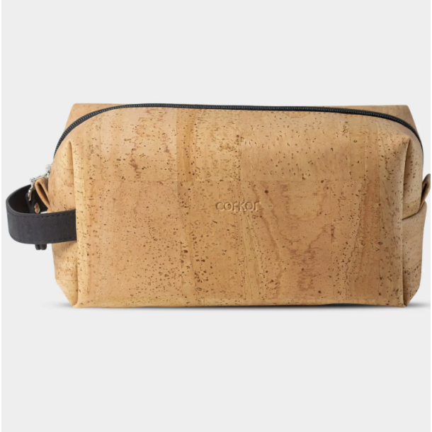 Toilettaske i kork til ham