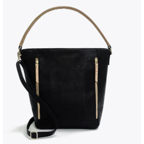 Dametaske i kork, sort