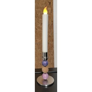 MyCandle lysestage med 3 kugler - model Gerda