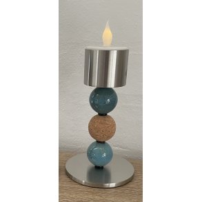 MyCandle lysestage med 3 kugler - model Mette