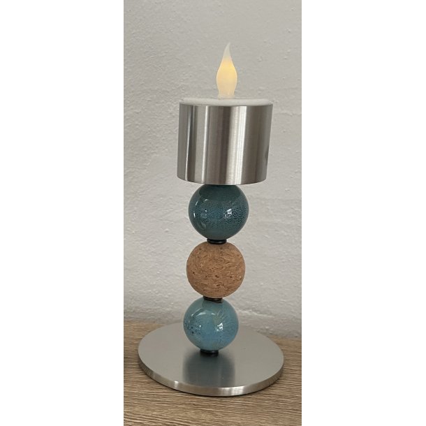 MyCandle lysestage med 3 kugler - model Mette