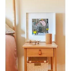 Bordlampe i kork, lille