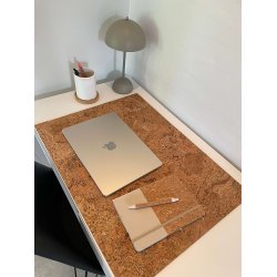 Skriveunderlag i naturkork