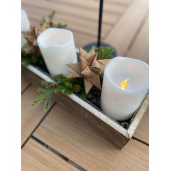 Eiki julestjerne i kork, "kmpe"