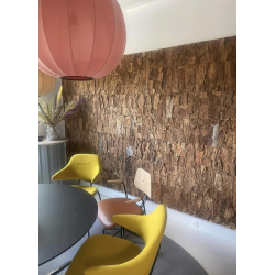 Korkplade til v�g, dekorativ og lydisolerende