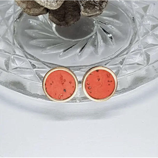 reringe med rd kork og rustfrit stl