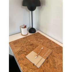 Skriveunderlag i naturkork