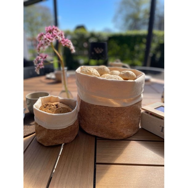 Frugt- og brdpose med kork, str XS