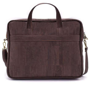 Arbejdstaske i kork til brbar computer, brun