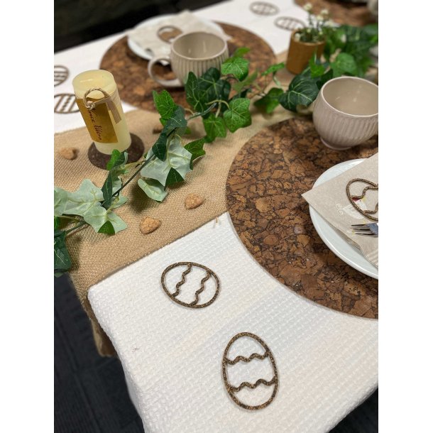 Pskeg i restkork og genbrugsmaterialer - variant 14