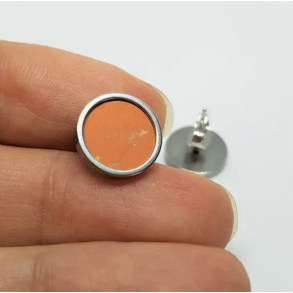 reringe med orange kork og rustfrit stl