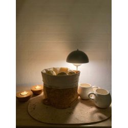 Frugt- og brdpose med kork, str L