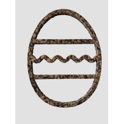 Pskeg i restkork og genbrugsmaterialer - variant 17