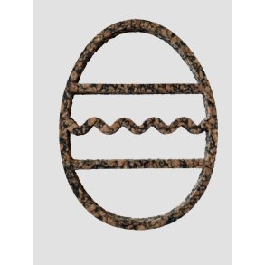 Pskeg i restkork og genbrugsmaterialer - variant 17