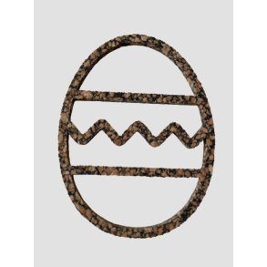 Pskeg i restkork og genbrugsmaterialer - variant 19