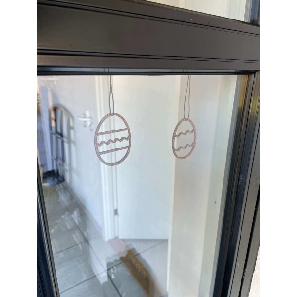 Pskeg i restkork og genbrugsmaterialer - variant 3