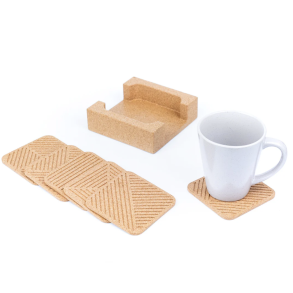 Glasbrikker i kork med opbevaring