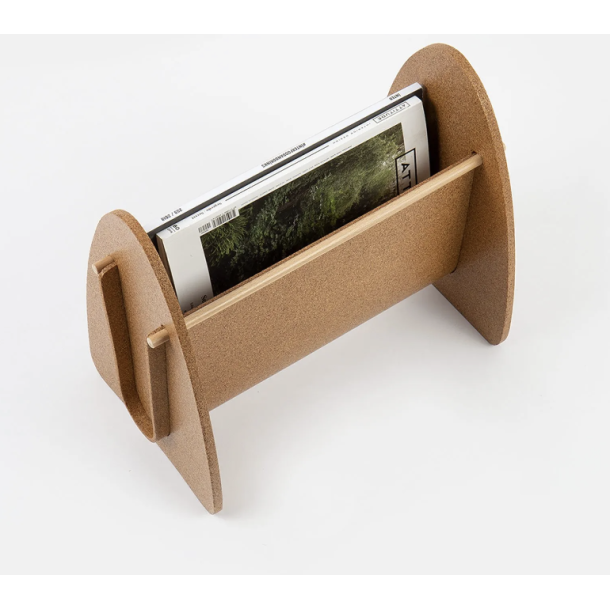 Magasinholder / opbevaring til Ipad i kork