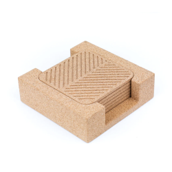 Glasbrikker i kork med opbevaring