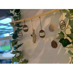 Pskeg i restkork og genbrugsmaterialer - variant 6